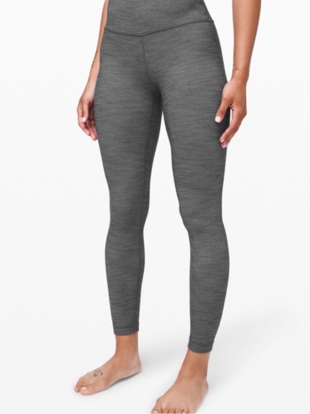 Lululemon Align Leggings in Mini Heathered Herringbone